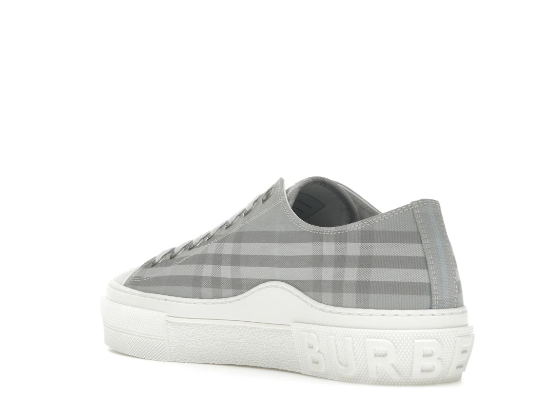 Burberry Vintage Check Cotton Sneaker Grey Blue - vue secondaire B