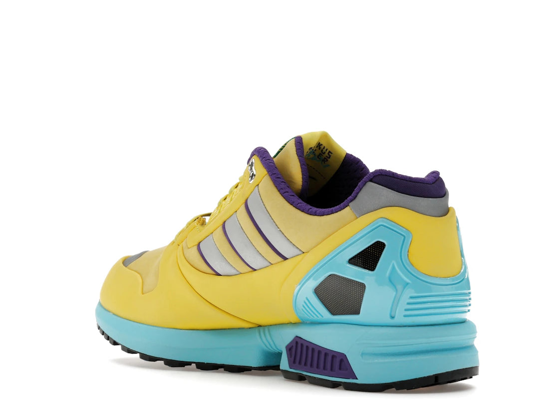 adidas ZX 8000 Consortium Yellow Blue Glow - vue secondaire B