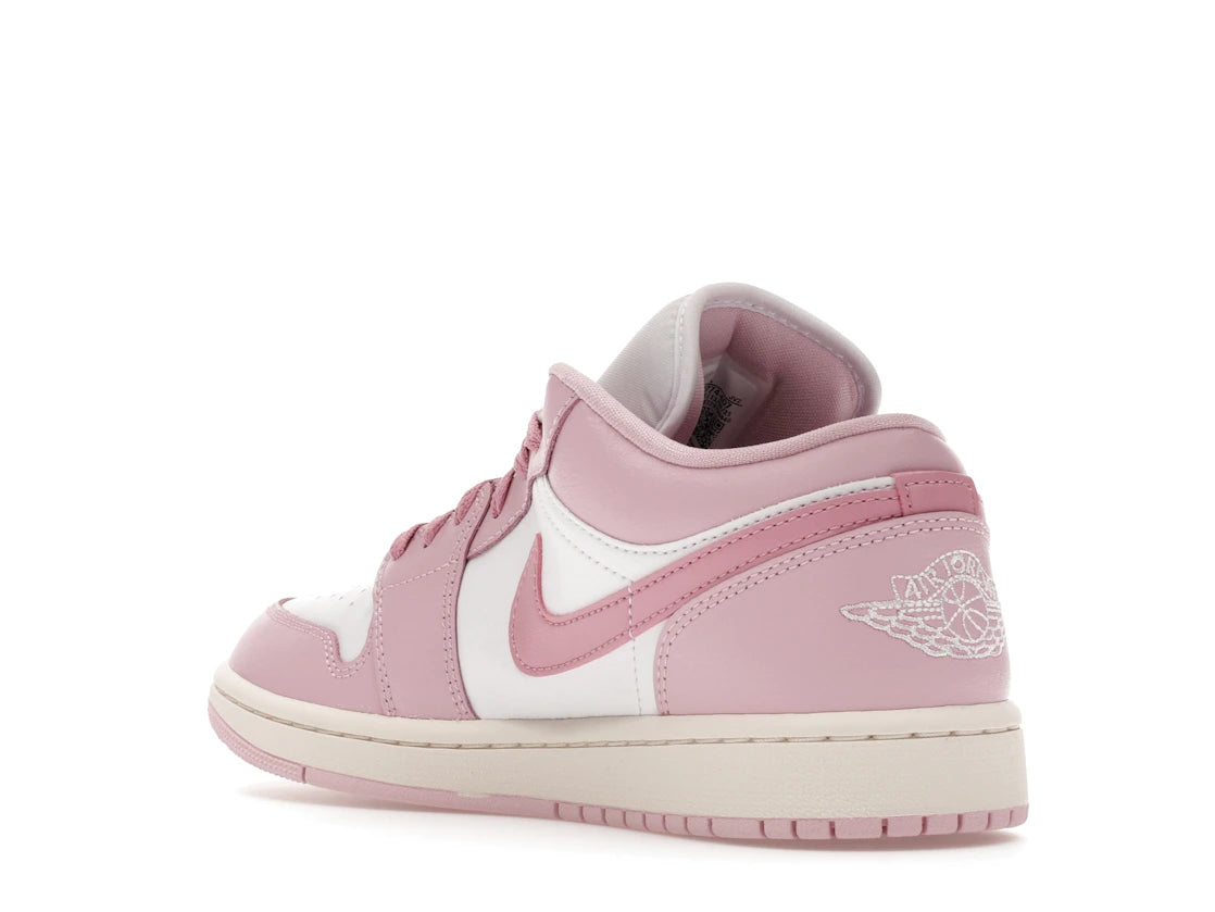 Jordan 1 Low Iced Carmine White (Women's) - vue secondaire B