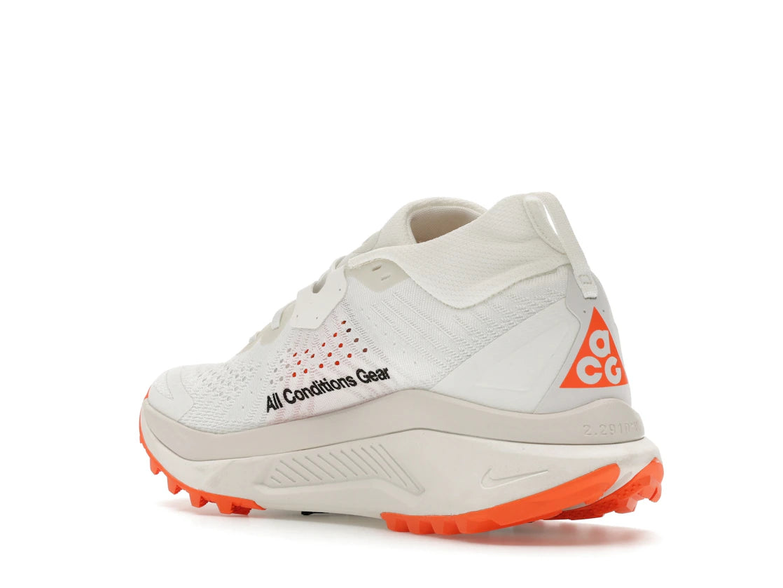 Nike ZoomX ACG Zegama Summit White Safety Orange Black (Women's) - vue secondaire B