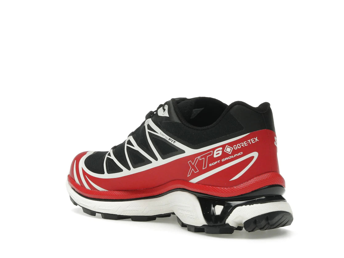 Salomon XT-6 Gore-Tex Black Flame Scarlet - vue secondaire B