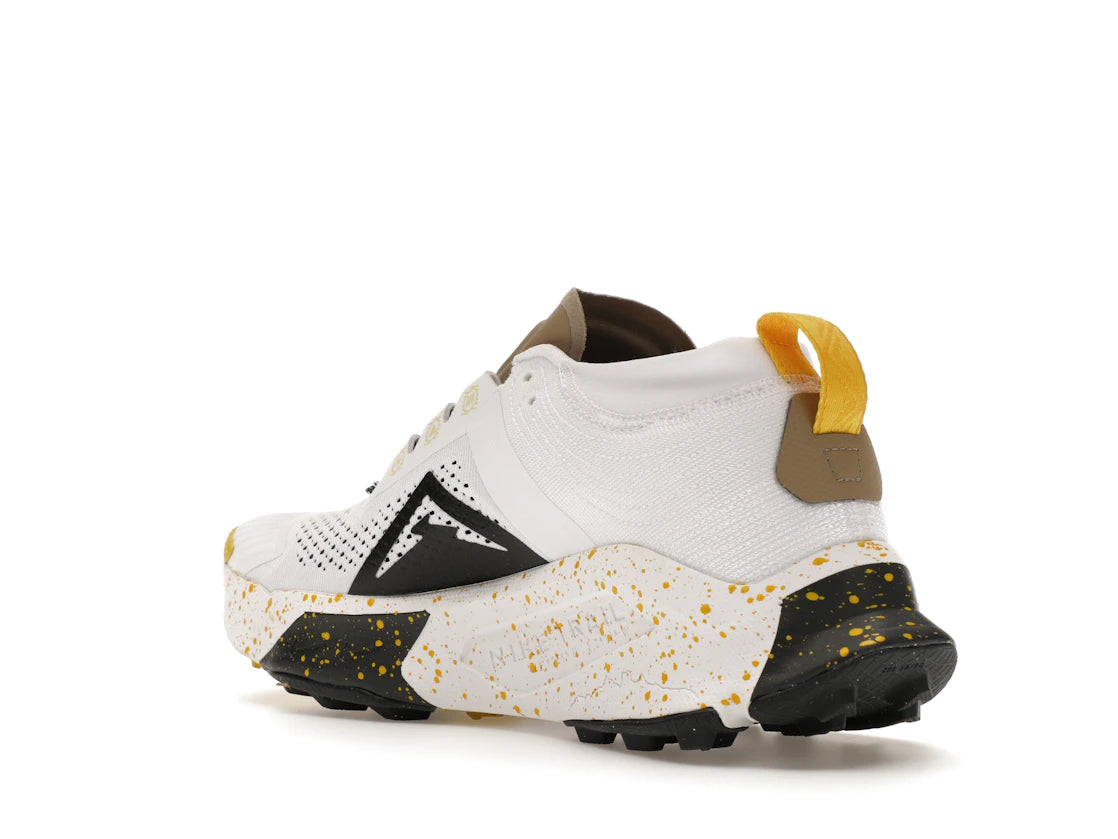 Nike ZoomX Zegama White Black Vivid Sulphur - vue secondaire B