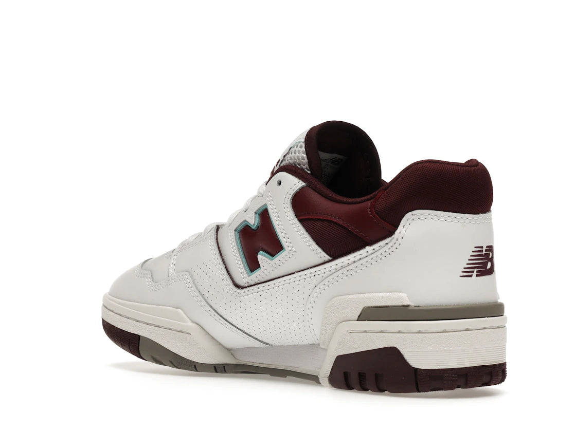 New Balance 550 Burgundy Cyan - vue secondaire B