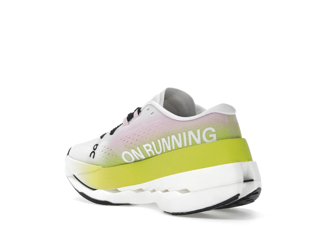On Running Cloudboom Max Lime Raspberry (Women's) - vue secondaire B