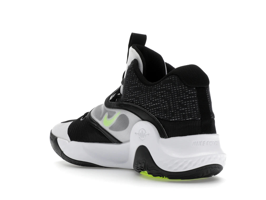 Nike KD Trey 5 X Black Volt White - vue secondaire B