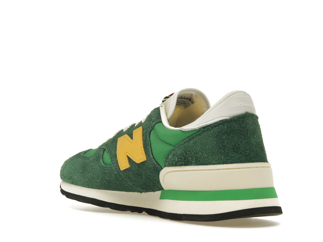 New Balance 990v1 MiUSA Green Gold - vue secondaire B