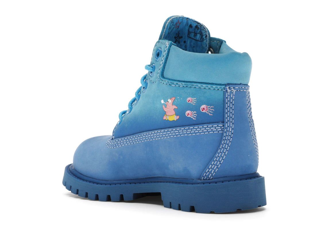 Timberland 6" Boot Spongebob Blue (PS) - vue secondaire B