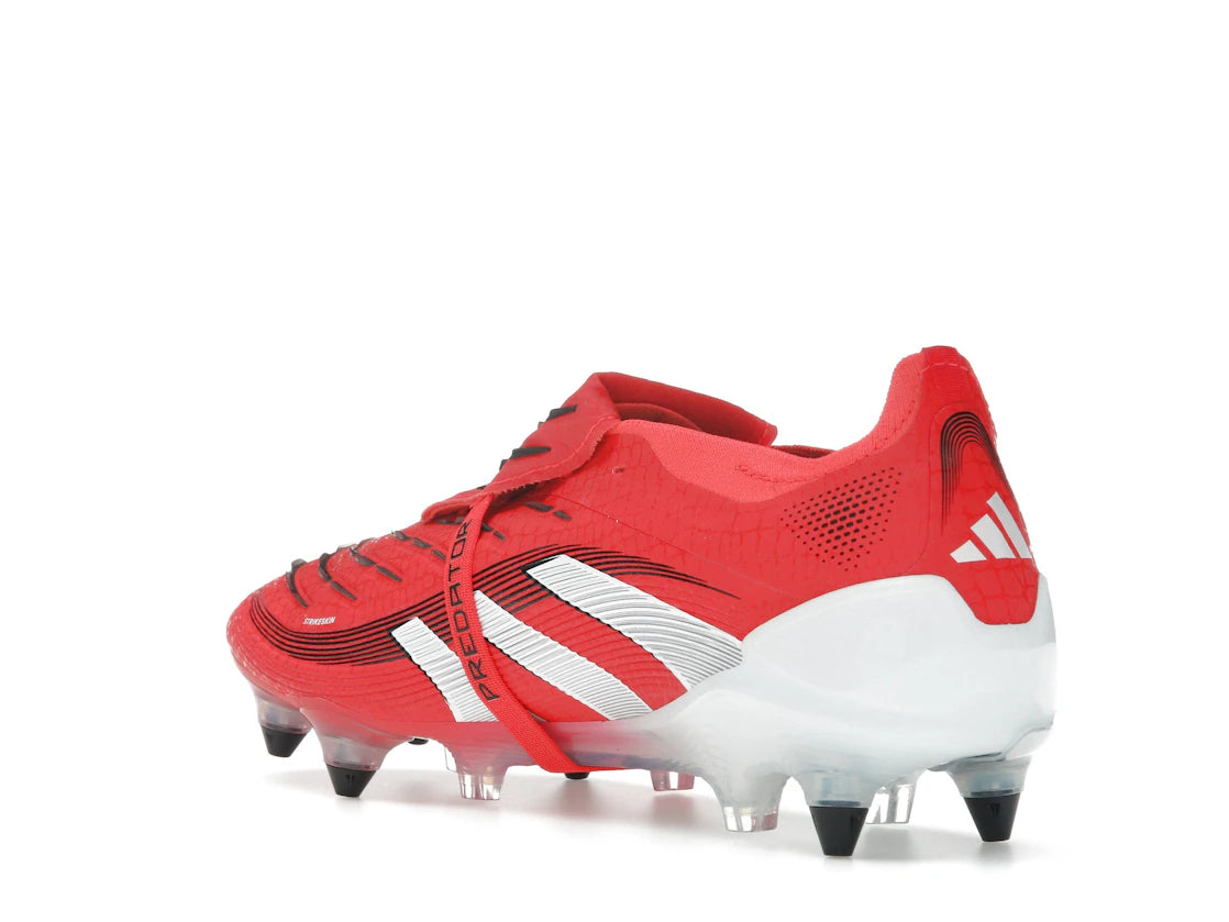 adidas Predator Elite Fold-Over Tongue SG Lucid Red Cloud White Core Black - vue secondaire B