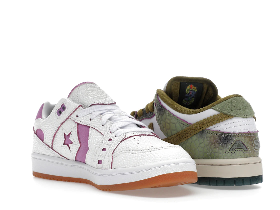 Nike SB Dunk Low &amp; Converse CONS AS-1 Pro Alexis Sablone Chameleon Pack - vue secondaire B