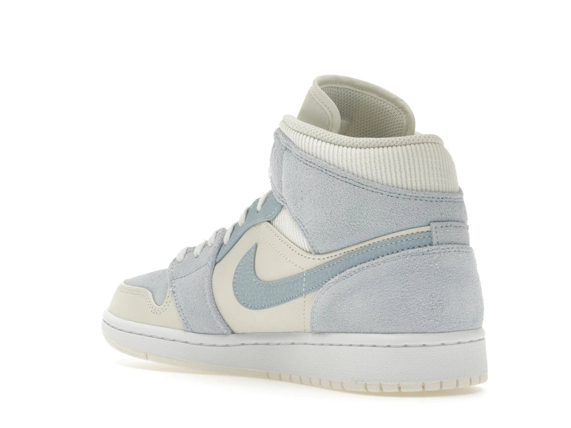 Jordan 1 Mid Mixed Textures Blue - vue secondaire B