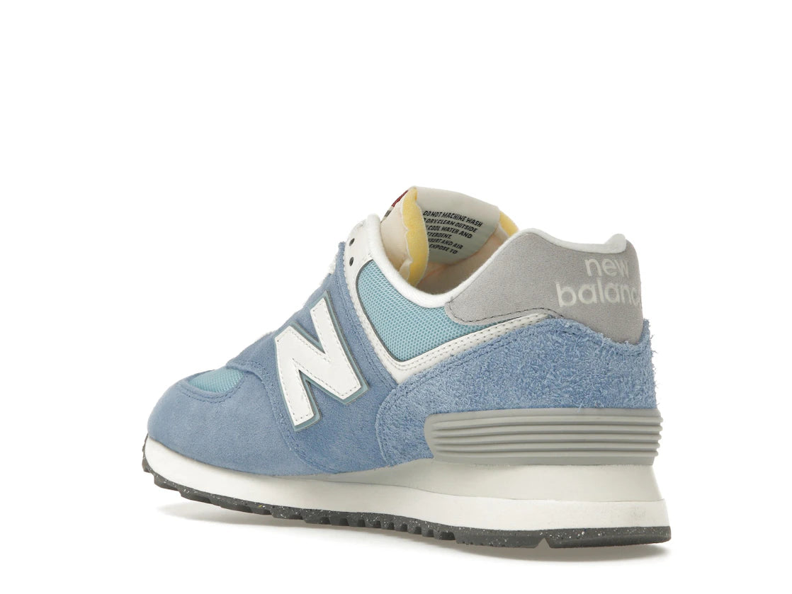New Balance 574 Blue Laguna Meersalz - vue secondaire B