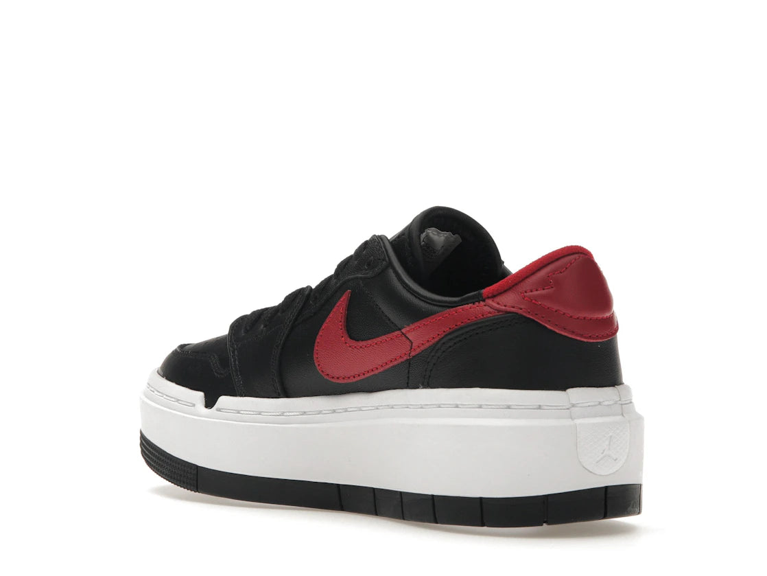 Jordan 1 Elevate Low Black Gym Red White (Women's) - vue secondaire B