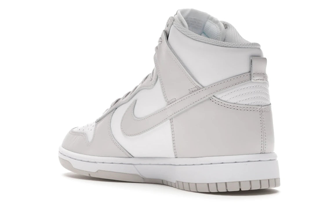 Nike Dunk High Retro White Vast Grey - vue secondaire B