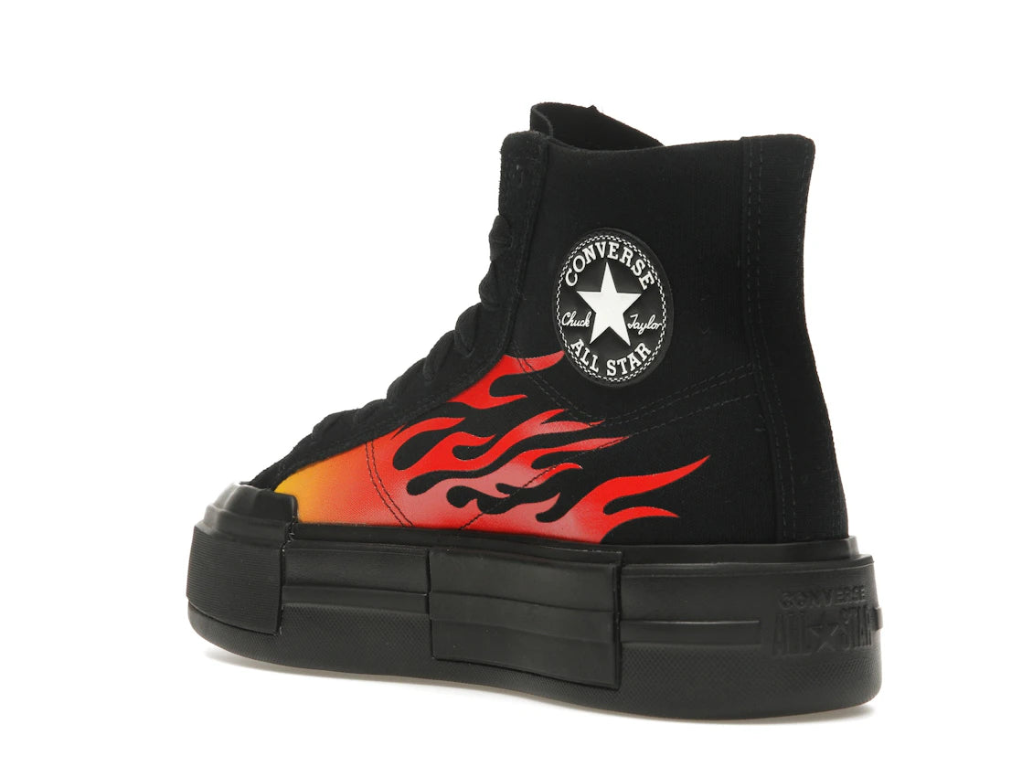 Converse Chuck Taylor All Star Cruise Hi Black Flames - vue secondaire B