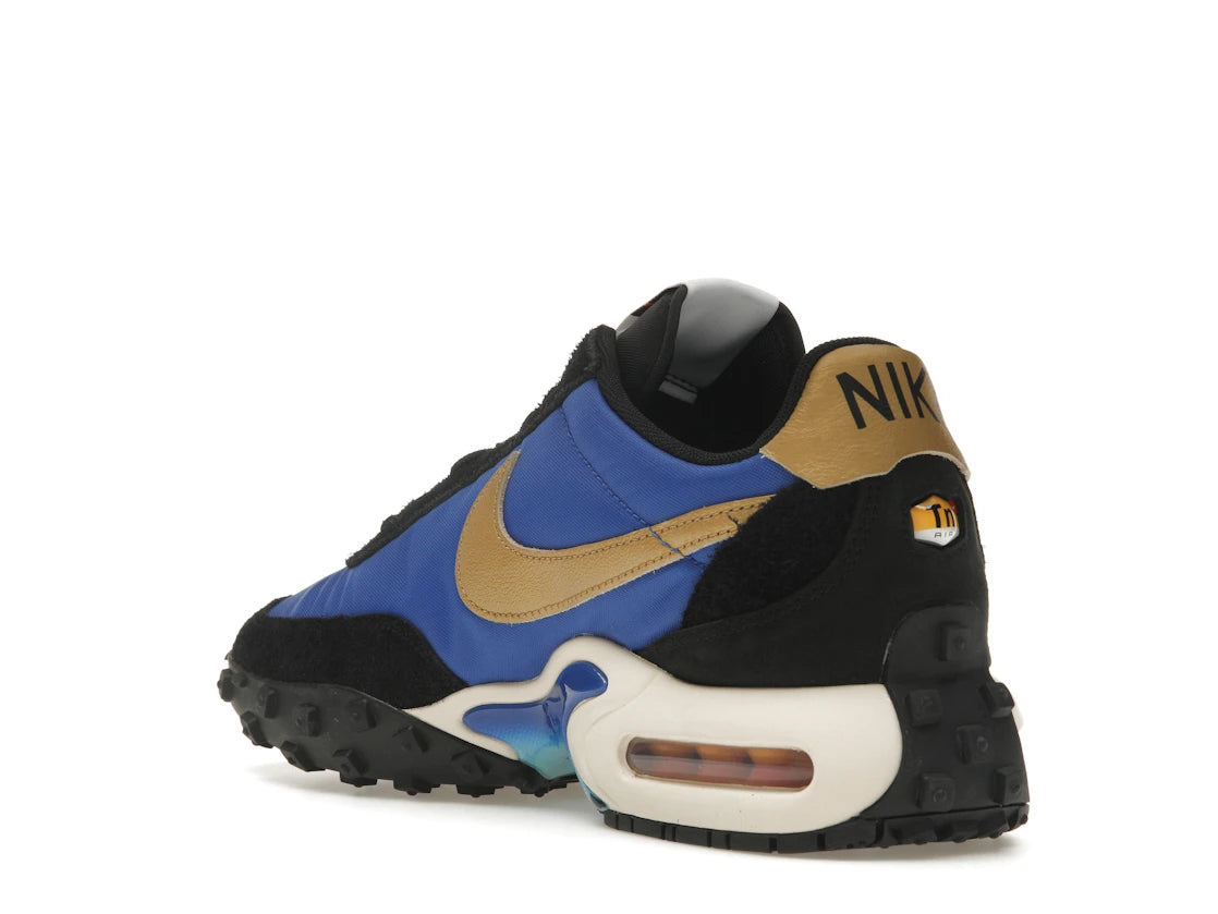 Nike Air Max Waffle Racer SP Hyper Blue Metallic Gold - vue secondaire B