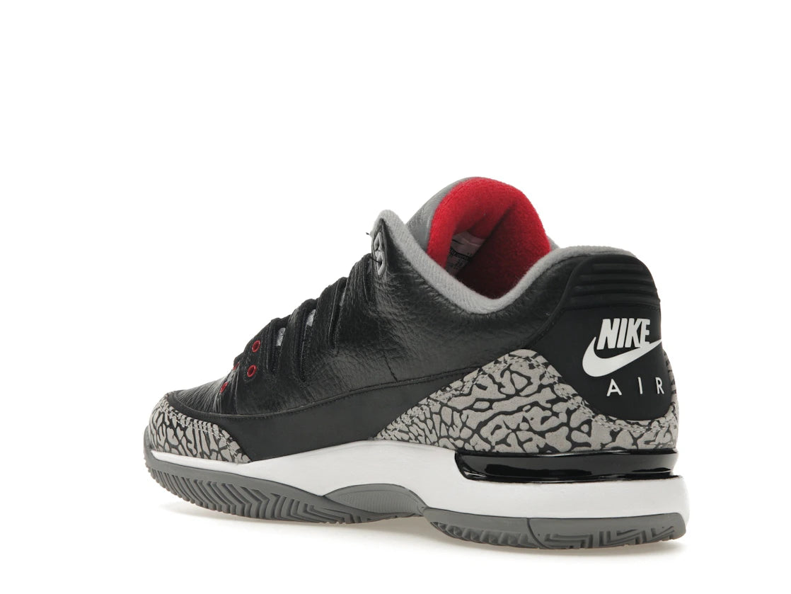 Nike Zoom Vapor AJ3 Black Cement - vue secondaire B