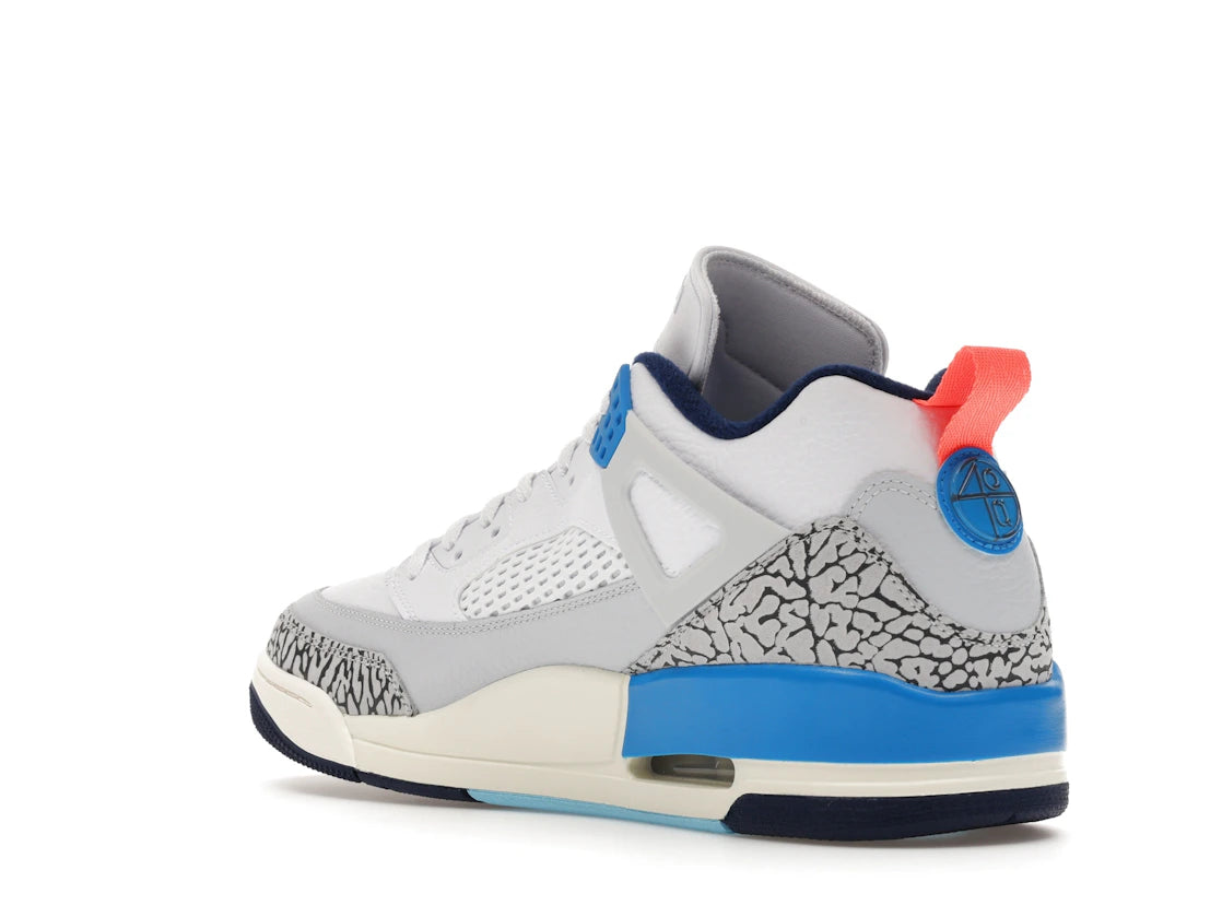 Jordan Spizike Low White Blue Void - vue secondaire B