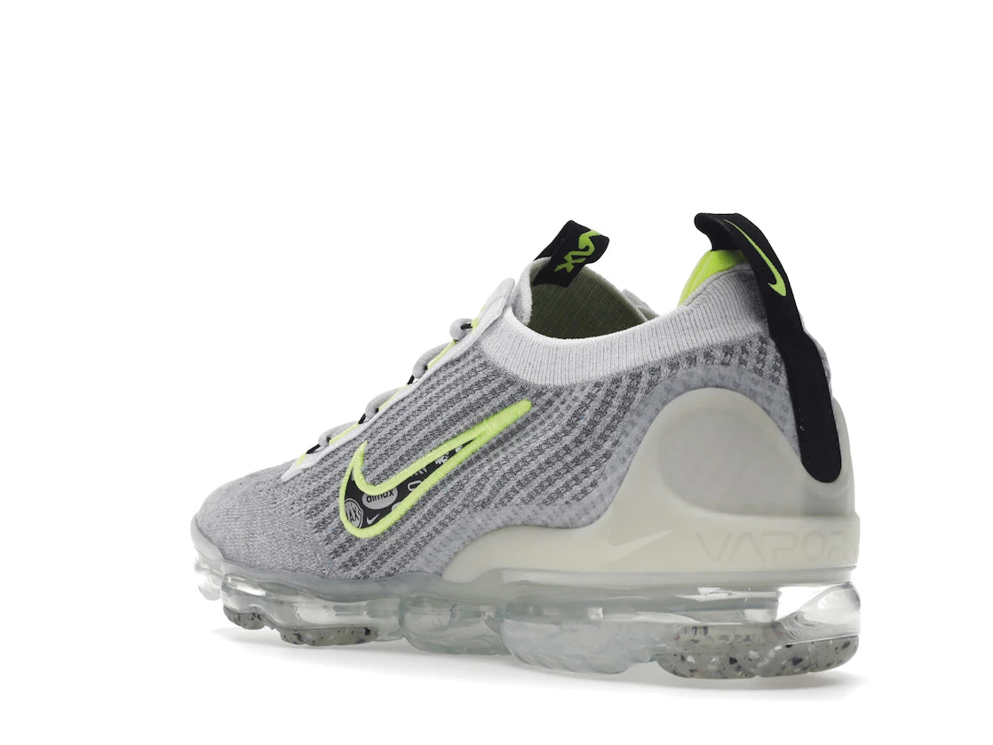 Nike Air VaporMax 2021 FK Wolf Grey White Volt - vue secondaire B