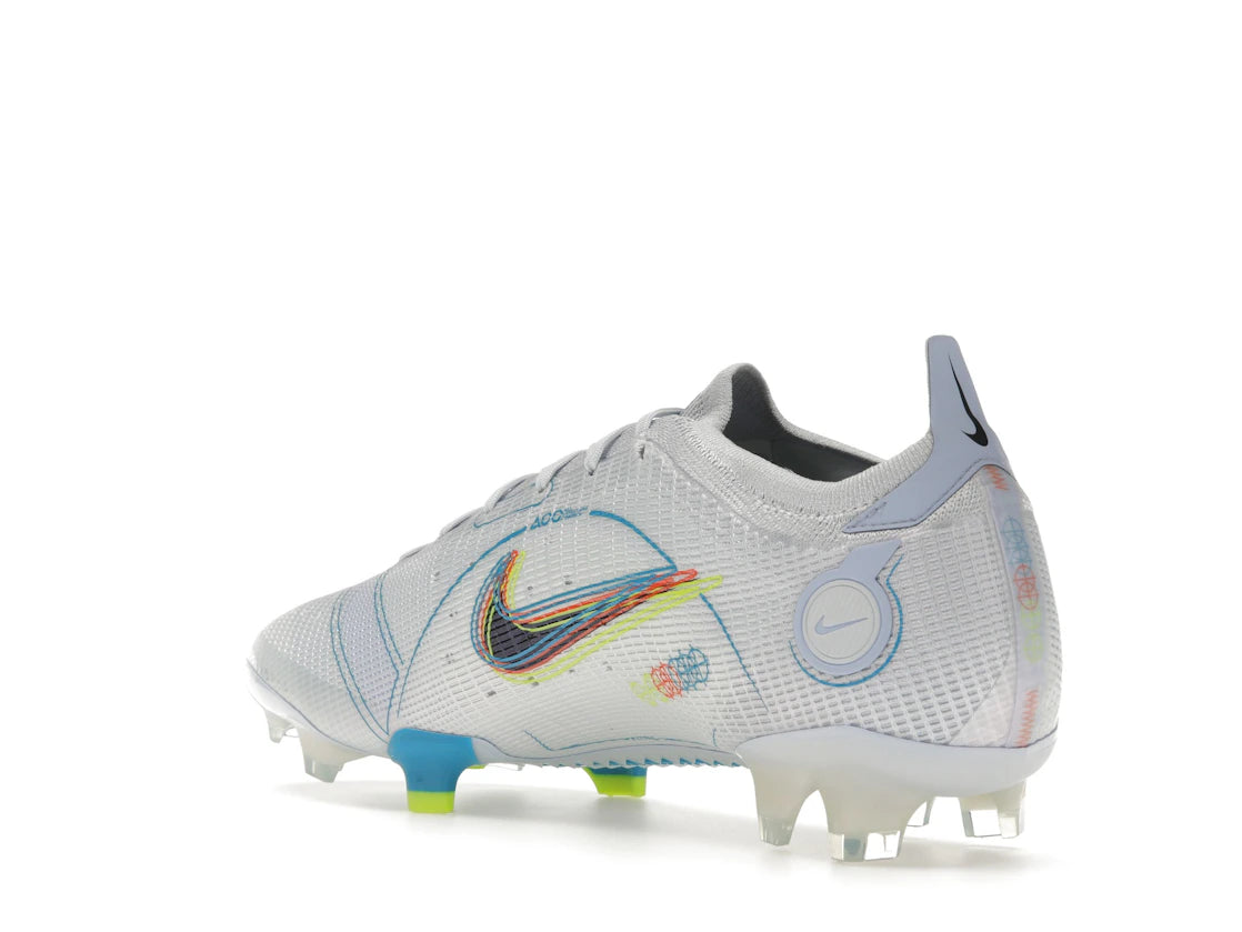 Nike Vapor 14 Elite FG Football Grey Light Marine - vue secondaire B