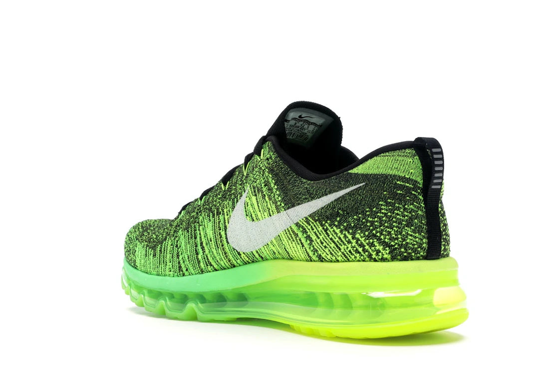 Nike Flyknit Max Voltage Green - vue secondaire B