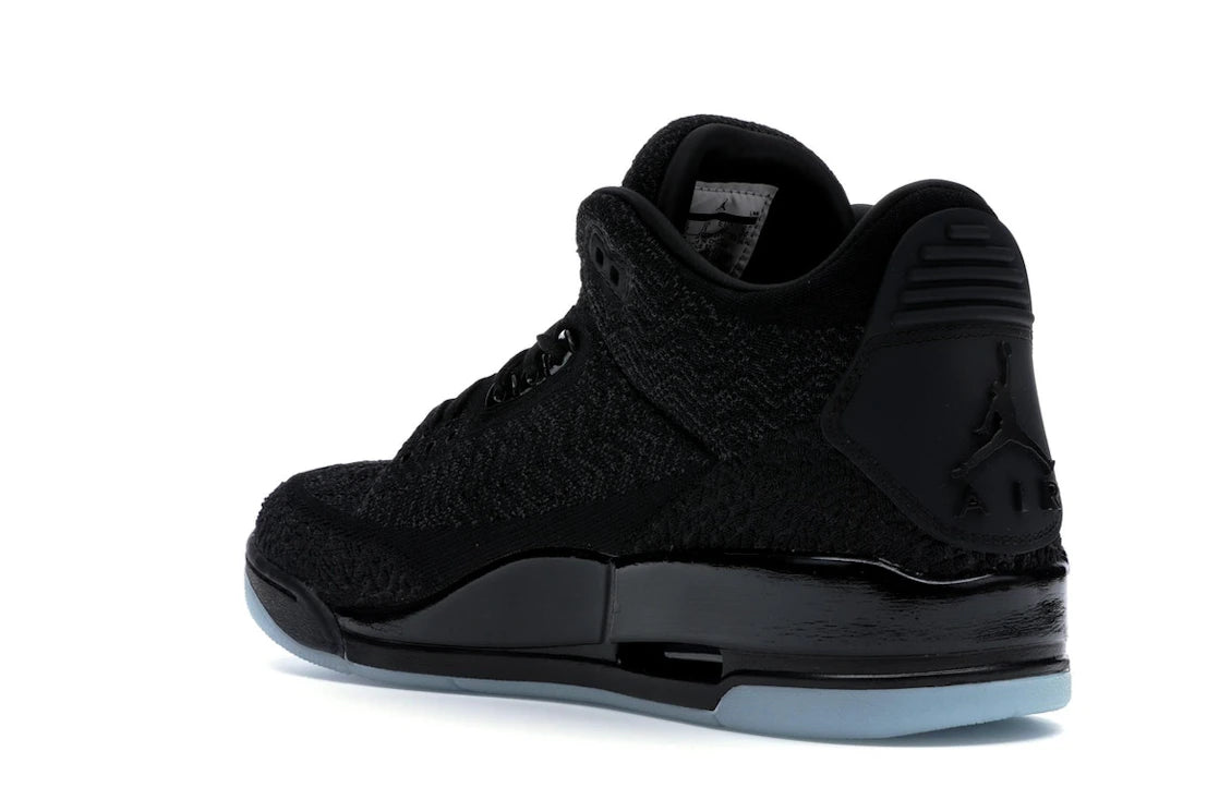 Jordan 3 Retro Flyknit Black - vue secondaire B