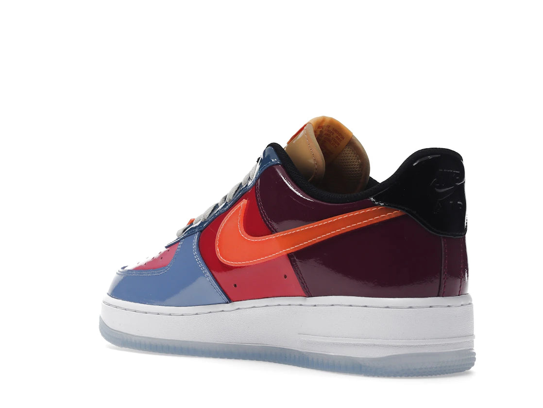 Nike Air Force 1 Low SP Undefeated Multi-Patent Total Orange - vue secondaire B