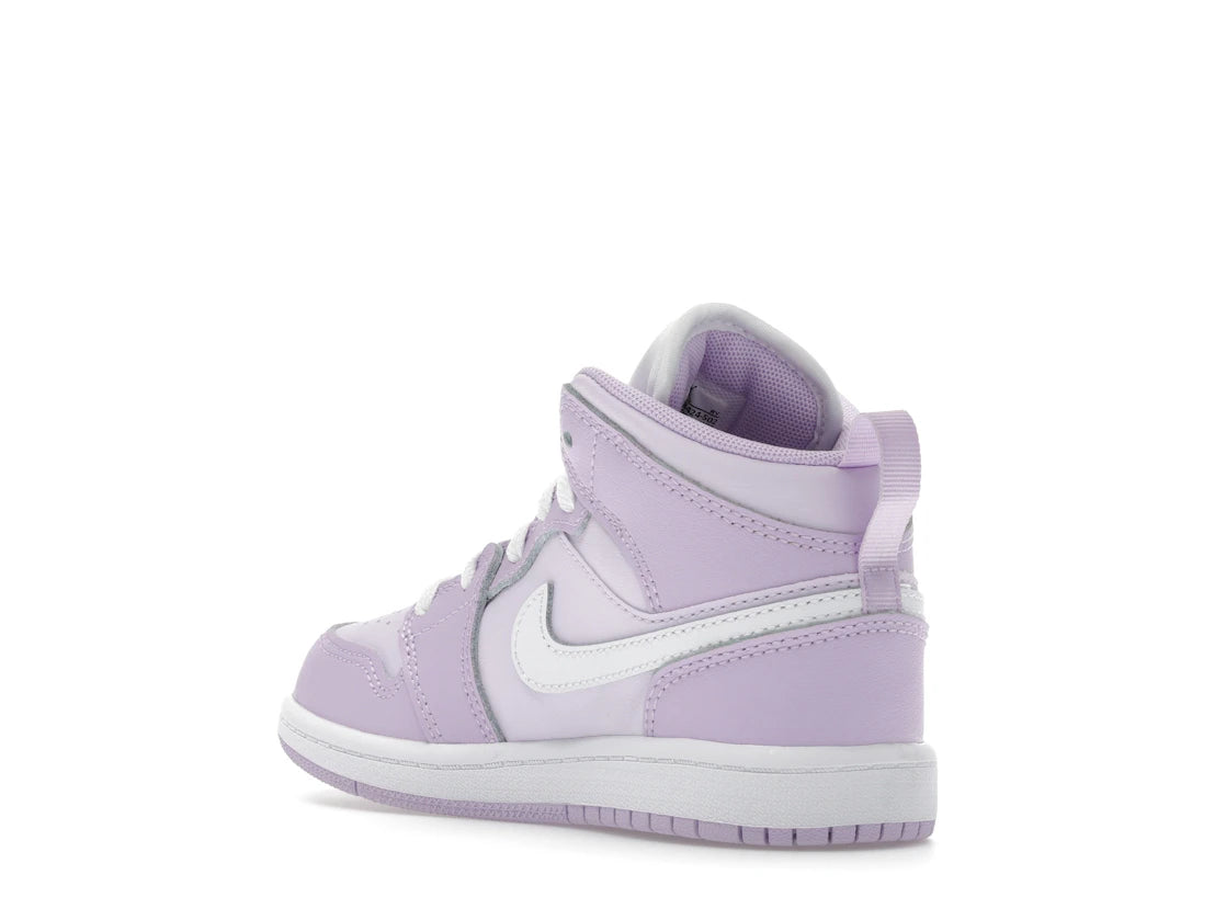 Jordan 1 Mid Violet Mist Barely Grape (PS) - vue secondaire B