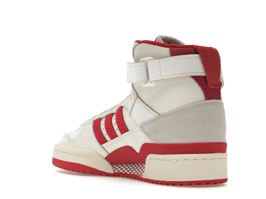 adidas Forum 84 Hi Cloud White Team Red - vue secondaire B