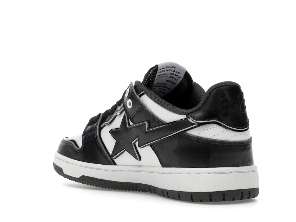 A Bathing Ape Bape SK8 Sta #1 M2 Black Camo - vue secondaire B