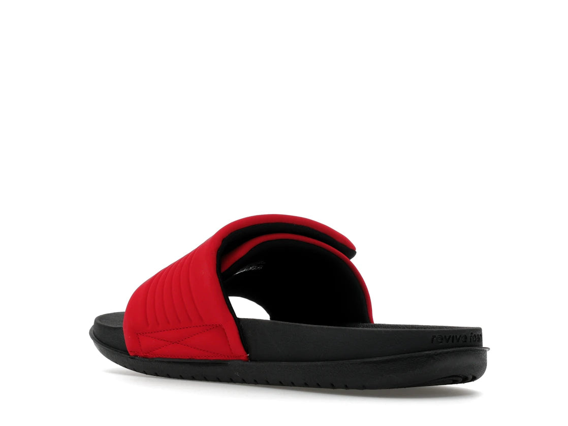 Jordan Franchise Slide Varsity Red Black White - vue secondaire B