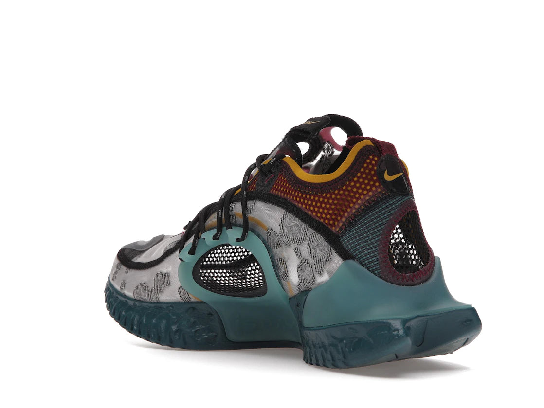 Nike Flow 2020 ISPA Black Turquoise Gold - vue secondaire B