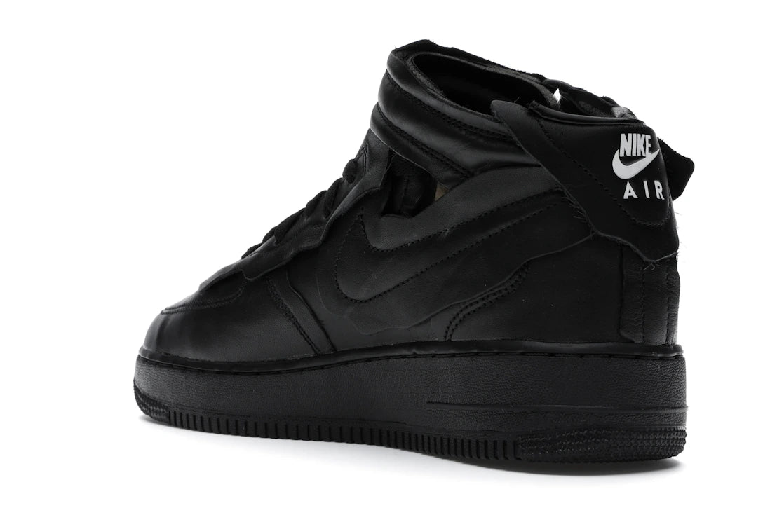 Nike Air Force 1 Mid Comme des Garcons Black - vue secondaire B