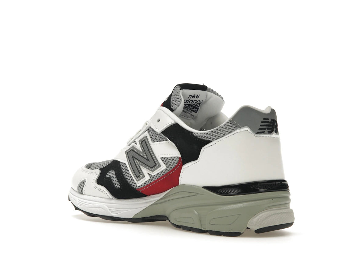 New Balance 920 MiUK 40th Anniversary White Grey Red - vue secondaire B