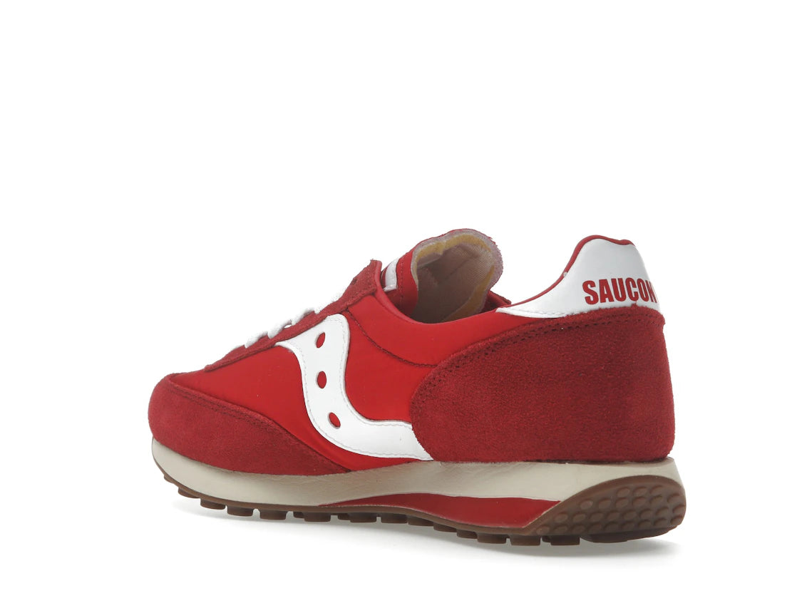 Saucony Trainer 80 Red White - vue secondaire B