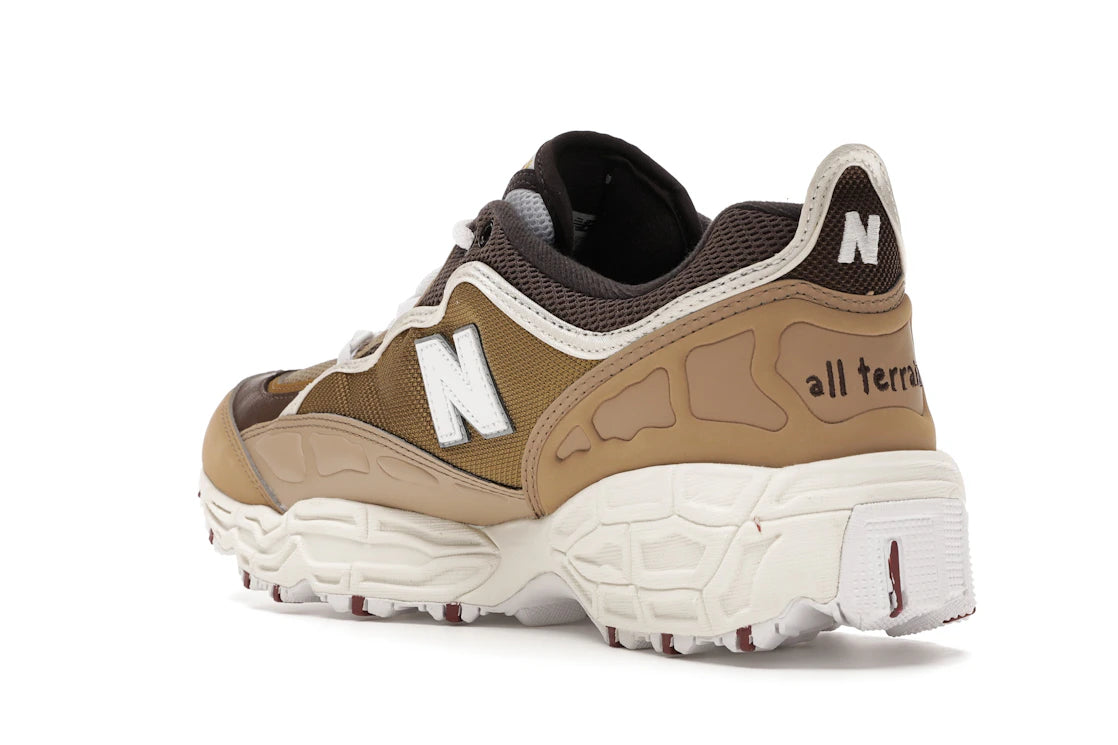 New Balance 801 PaperBoy Paris Coffee Latte - vue secondaire B