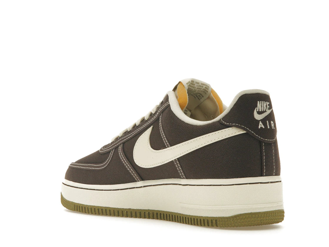 Nike Air Force 1 Low '07 PRM Canvas Baroque Brown - vue secondaire B