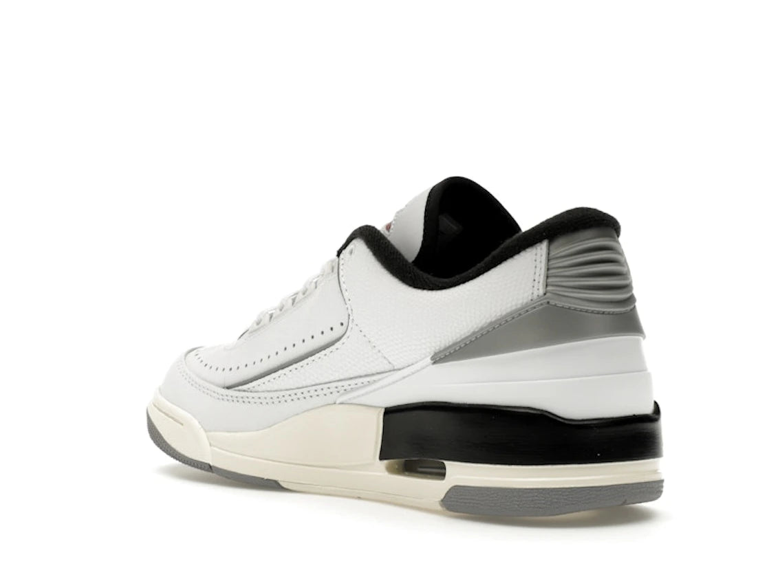 Jordan 2/3 White Black Metallic Silver - vue secondaire B