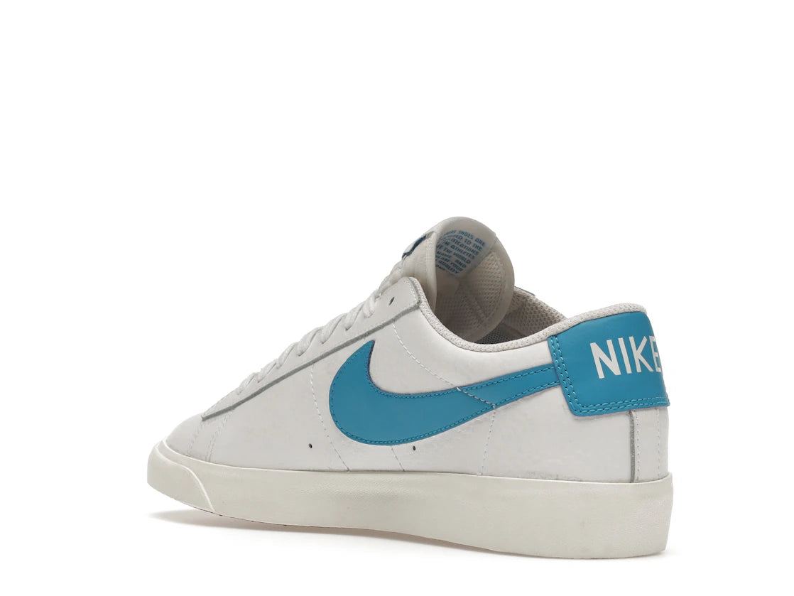 Nike Blazer Low White Laser Blue - vue secondaire B