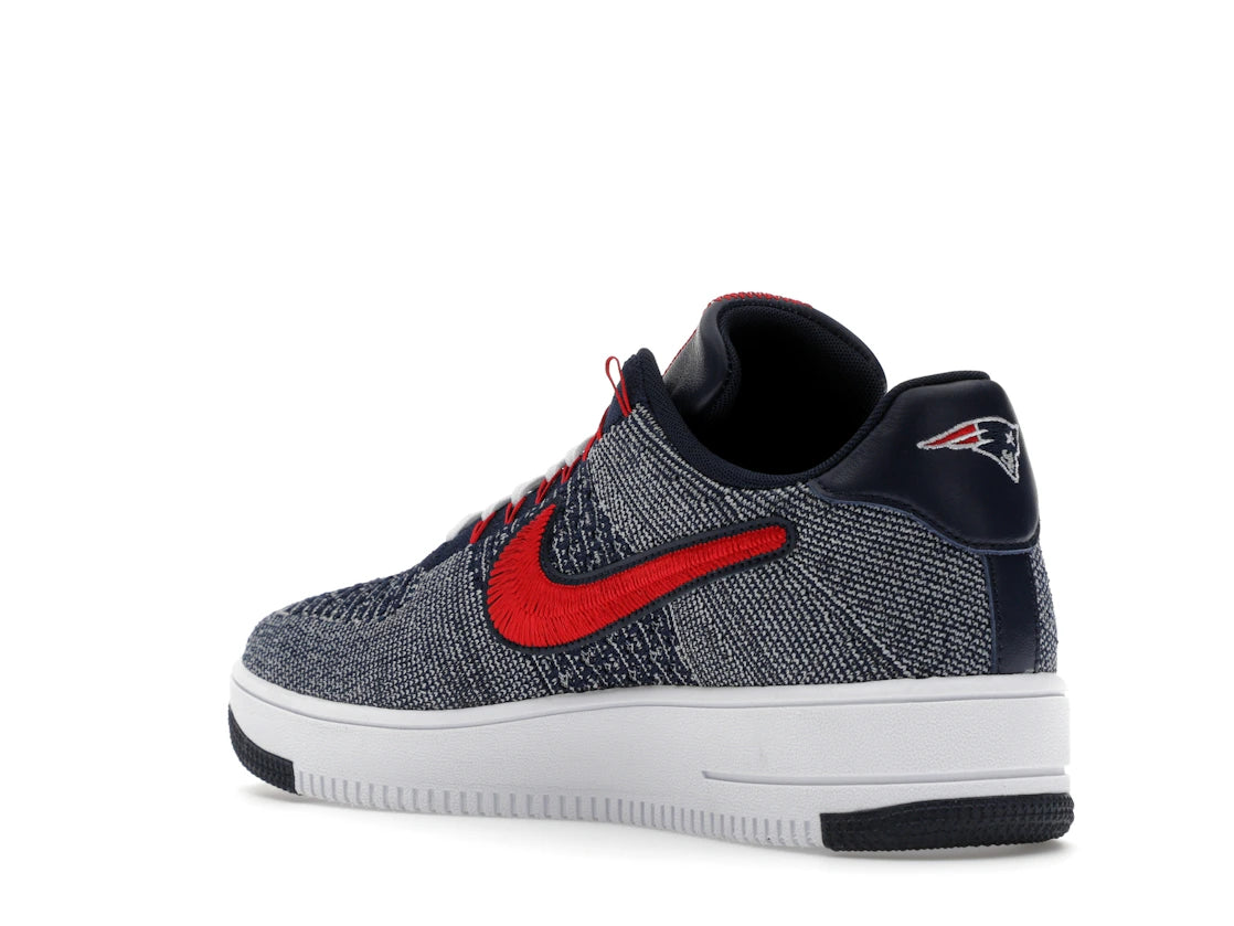 Nike Air Force 1 Ultra Flyknit Low Patriots Robert Kraft Wolf Grey - vue secondaire B