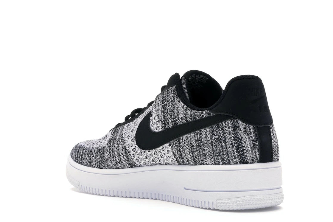 Nike Air Force 1 Flyknit 2 Black Pure Platinum - vue secondaire B