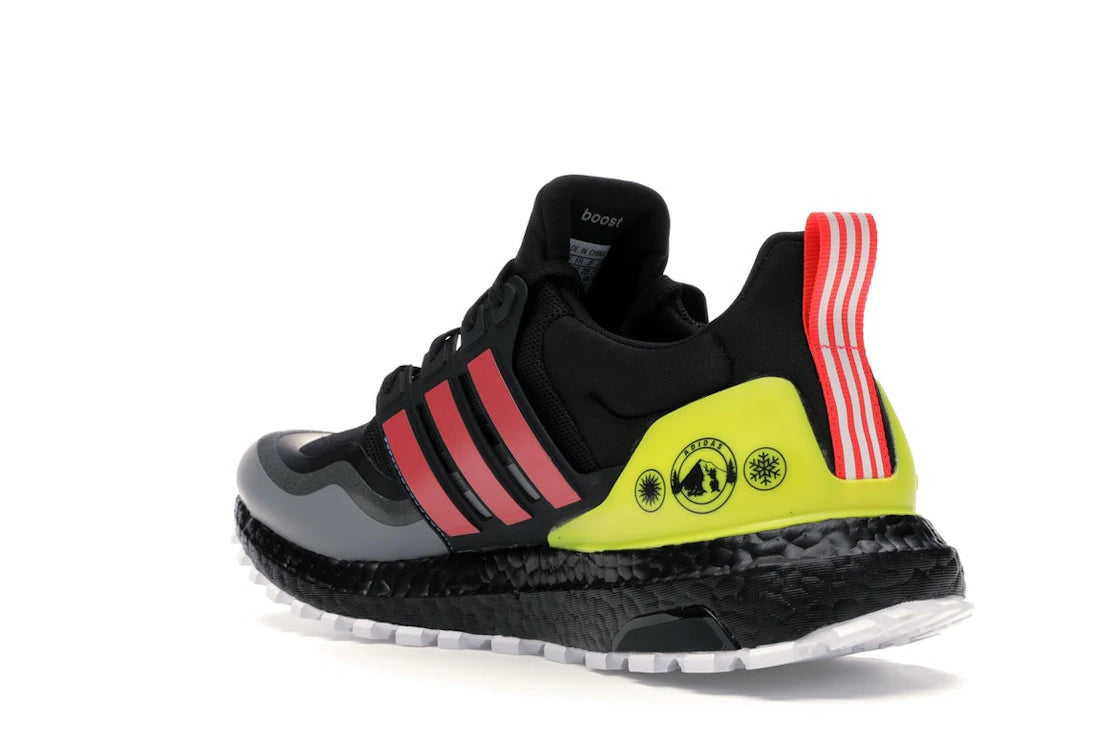 adidas Ultra Boost All Terrain Shock Red Yellow - vue secondaire B