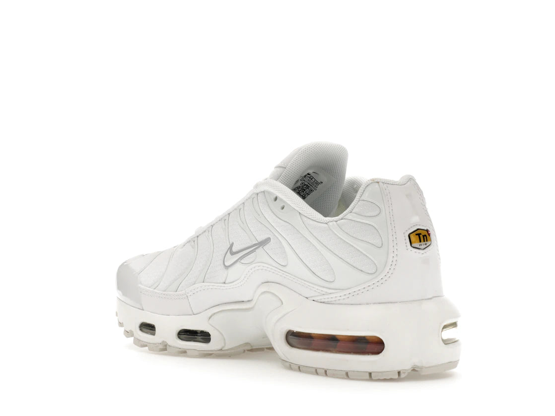 Nike Air Max Plus White Metallic Silver (GS) - vue secondaire B