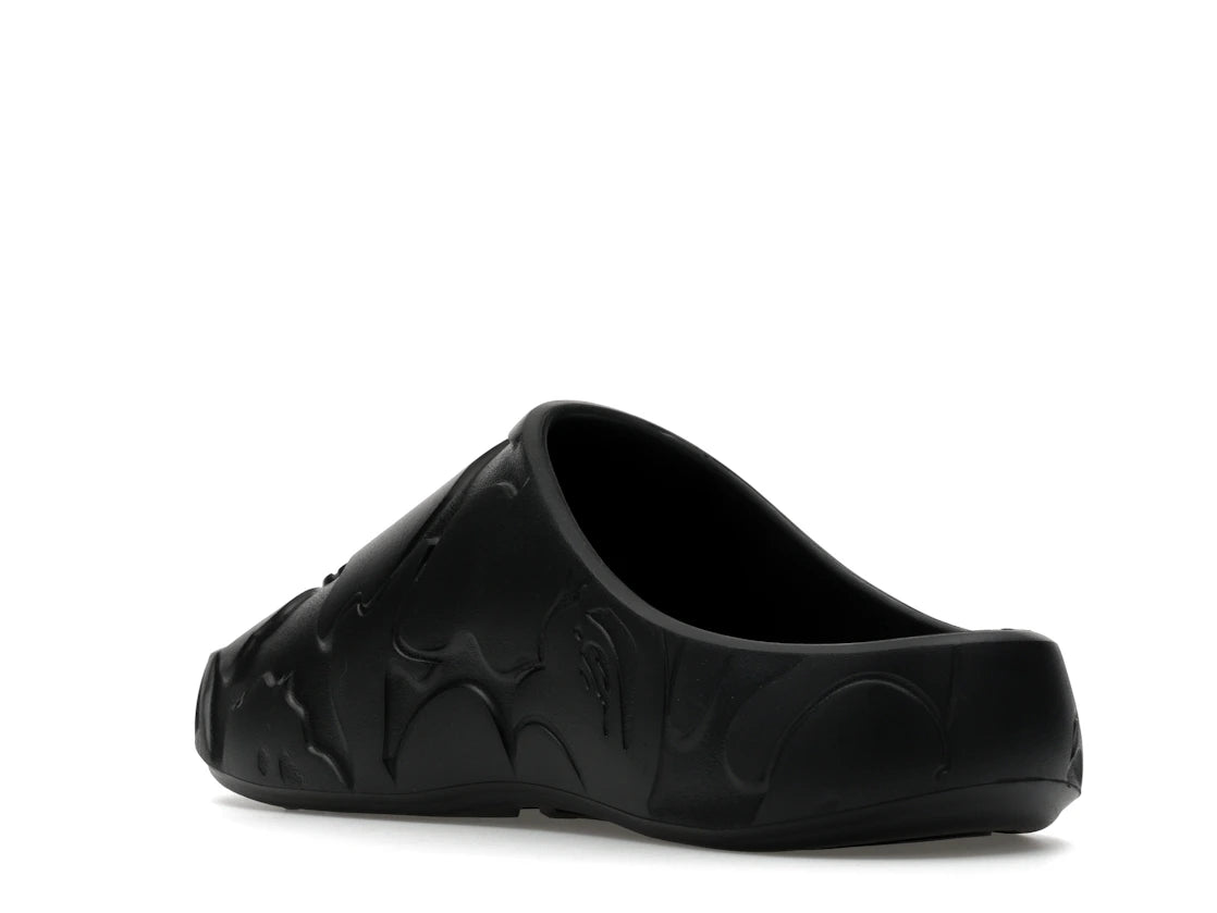 A Bathing Ape Slide #1 Black Solid Camo - vue secondaire B