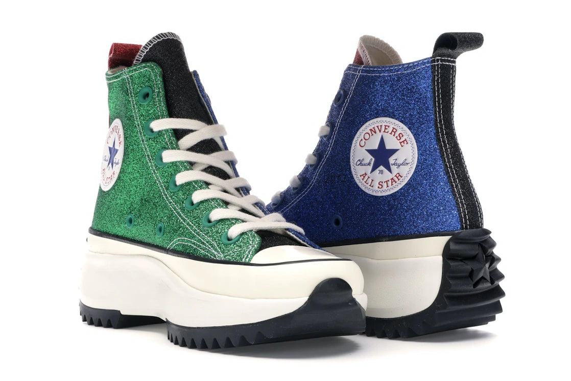 Converse Run Star Hike Hi JW Anderson Glitter - vue secondaire B