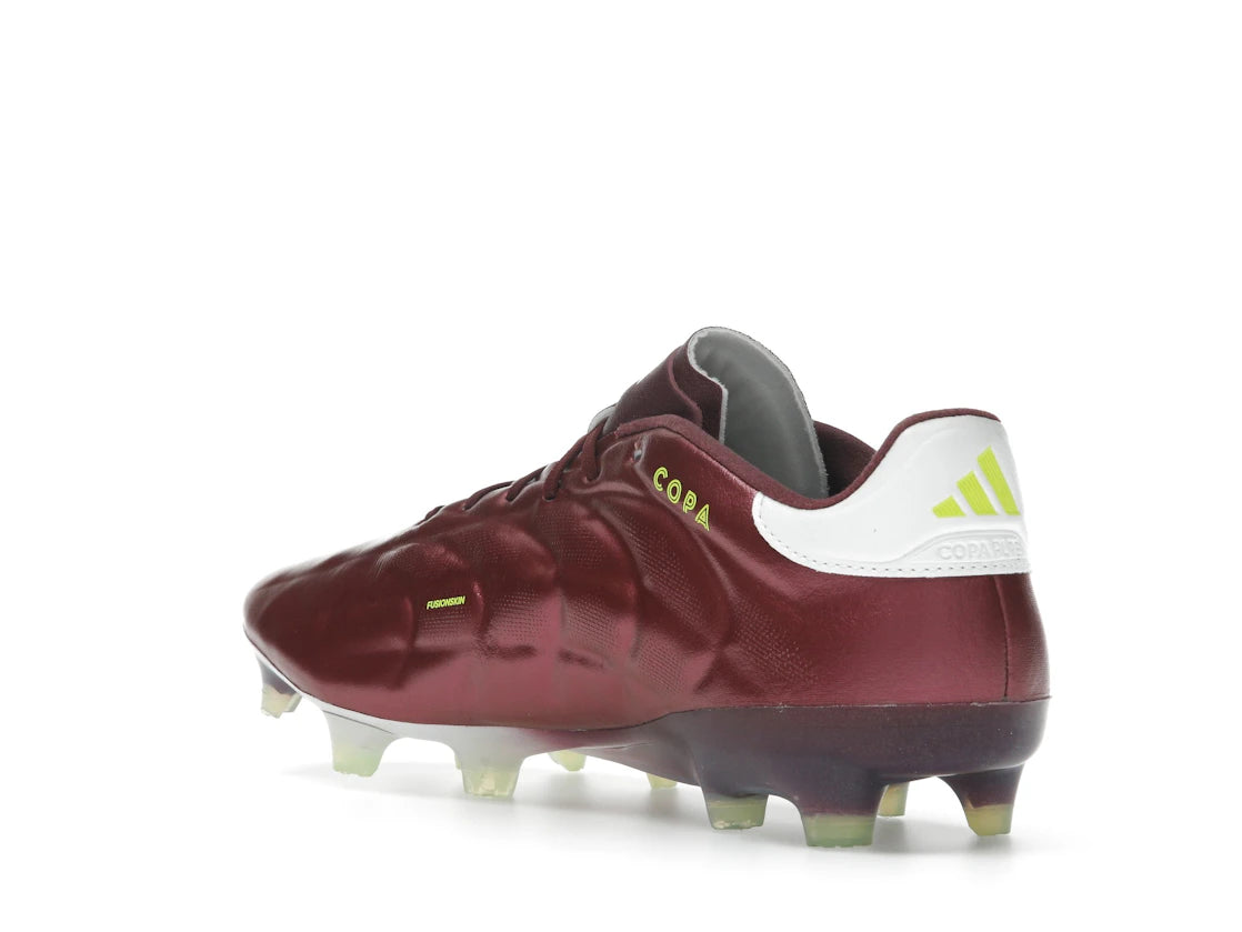 adidas Copa Pure II Elite FG Shadow Red Cloud White Team Solar Yellow - vue secondaire B