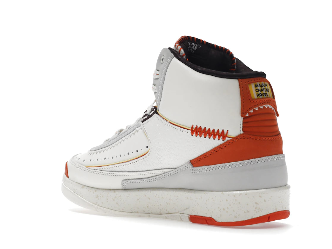 Jordan 2 Retro SP Maison Chateau Rouge - vue secondaire B