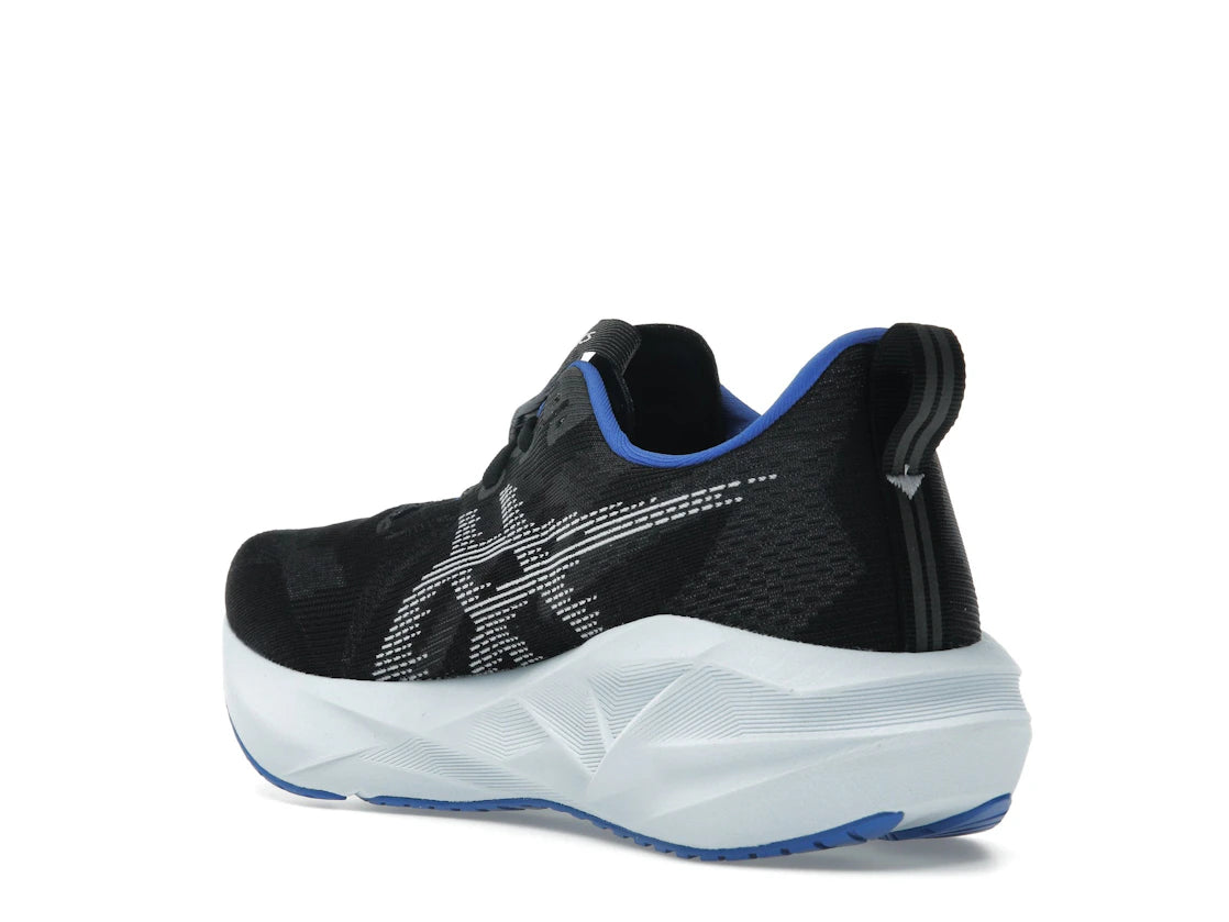 ASICS Novablast 5 Black White Blue - vue secondaire B