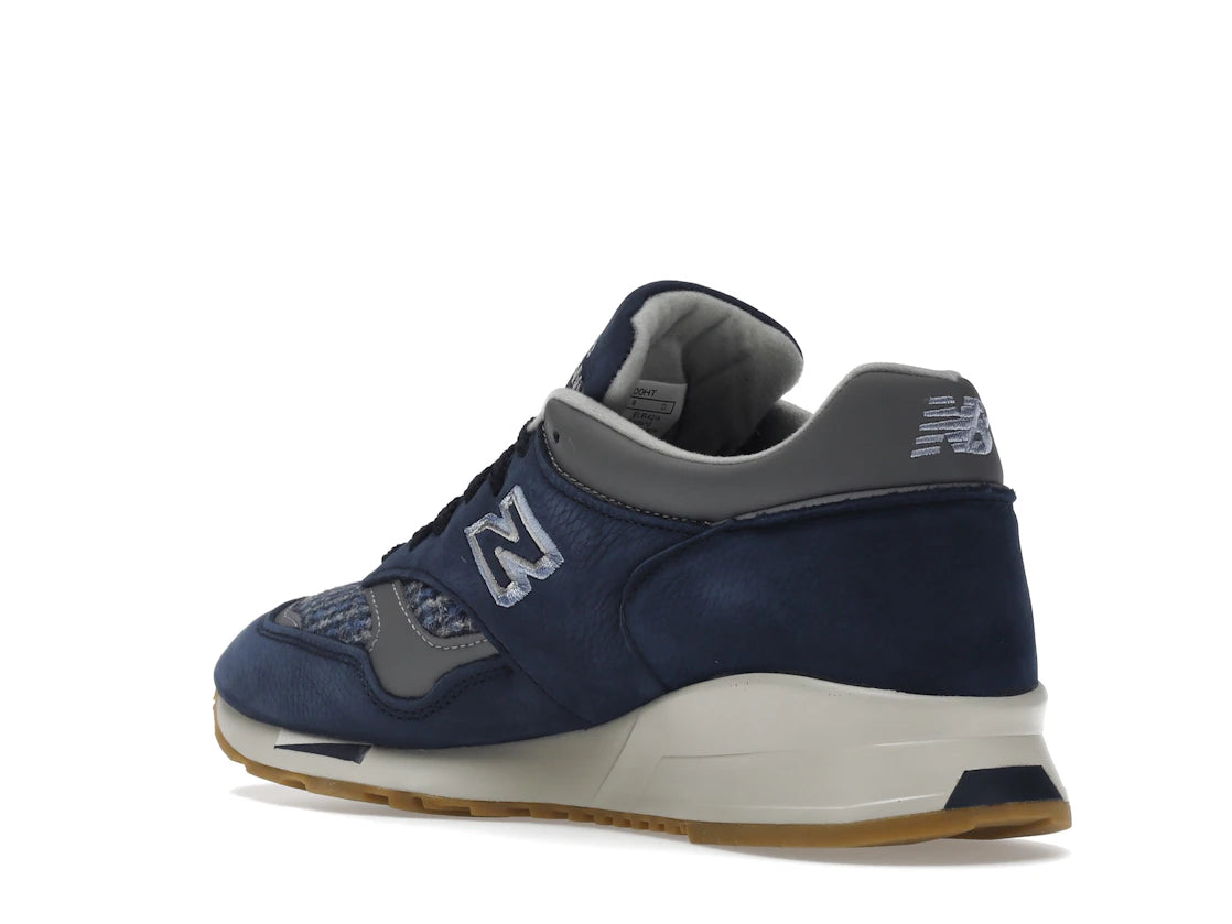 New Balance 1500 MiUK Navy Gray Harris Tweed - vue secondaire B