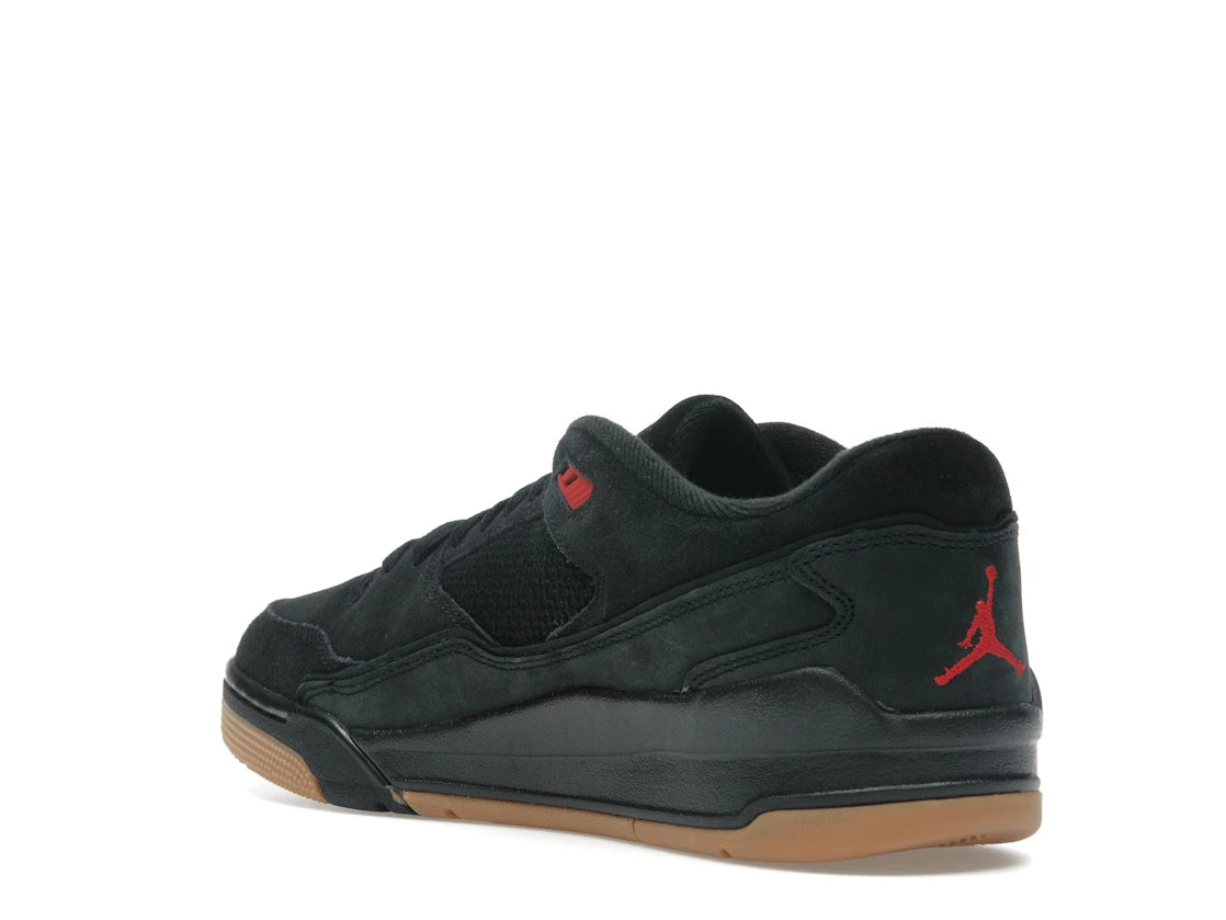 Jordan Flight Court Black Red - vue secondaire B
