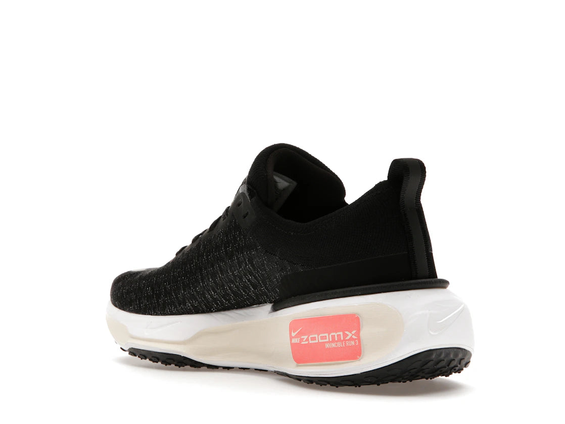 Nike ZoomX Invincible Run 3 Black White (Women's) - vue secondaire B